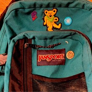 well traveled backpack vintage … has a story
